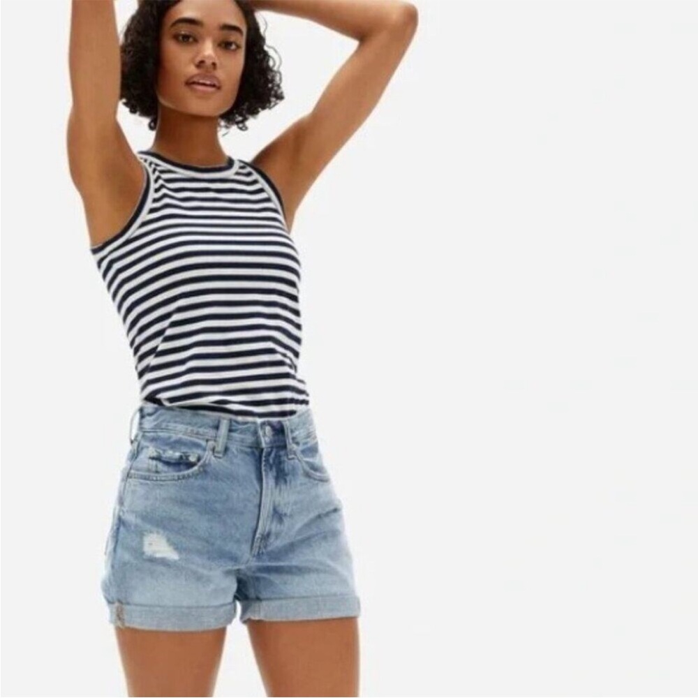 Everlane Light Blue Jean Shorts